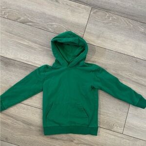 Primary Vibrant Green Kids Hoodie